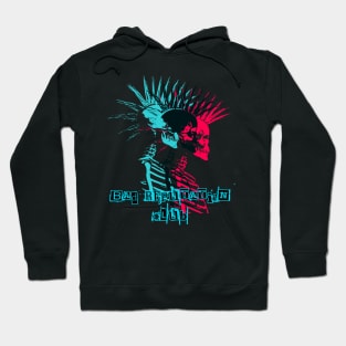 Bad Reputation Club Punk Skull! Hoodie